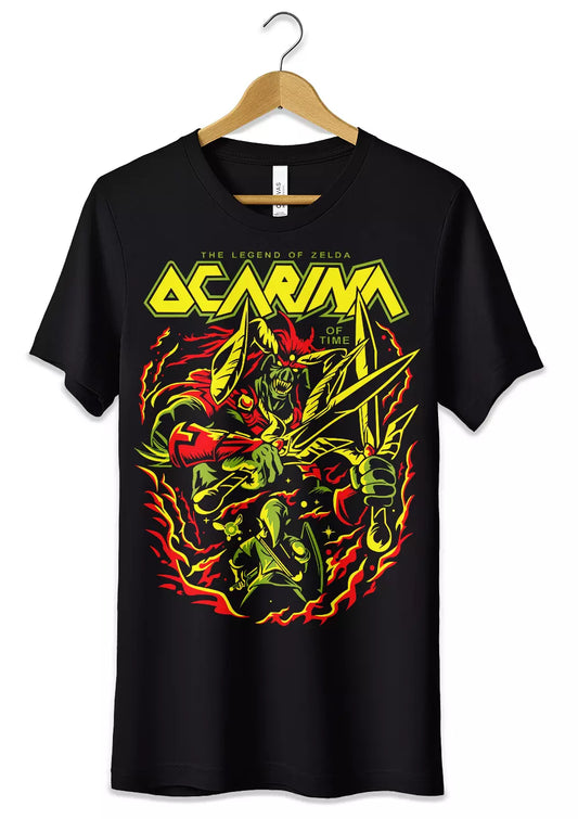 T-Shirt Maglietta Videogames The Legend of Zelda Ocarina of time-0