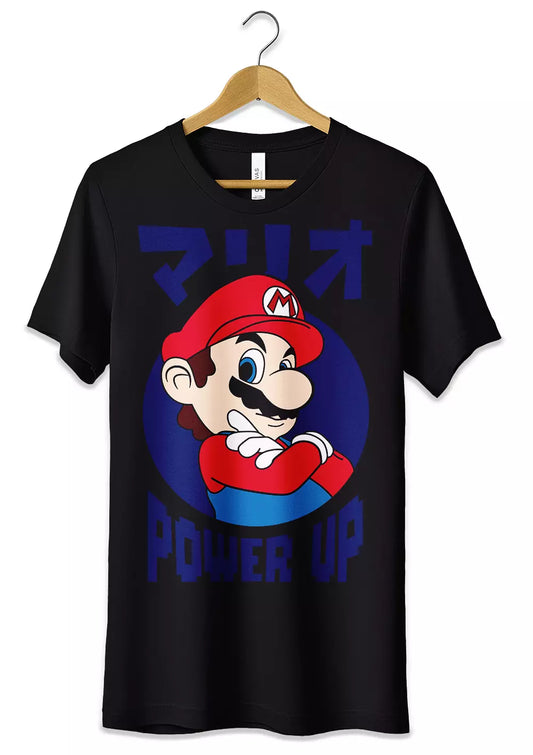 T-Shirt Maglietta Videogames Super Mario Anime Style-0